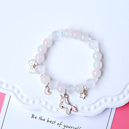 Korean Style Graceful Cute Crystal String Bracelets