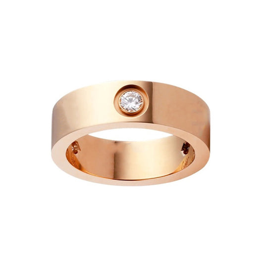 Ka Super High Version Couple Thick Electroplated Rings