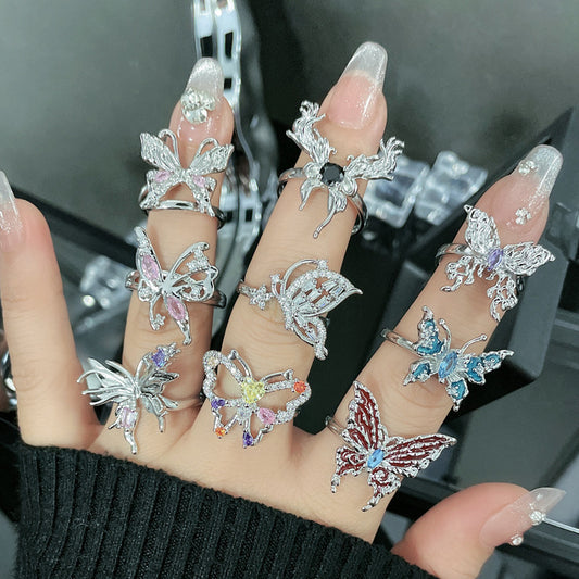 Women's Opening Design Light Luxury Sweet Cool Rings