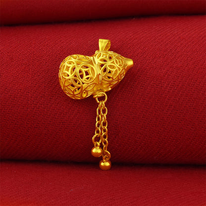 Women's Vietnam Placer Gold Phoenix Ancient Imitation Rich Pendants