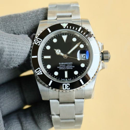 Green Submariner Watch Business Automatic Ceramic Black Diving Mechanical Watches