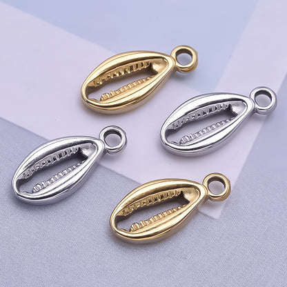 Steel Fashion Irregular Serrated Gold Niche Personality Pendants