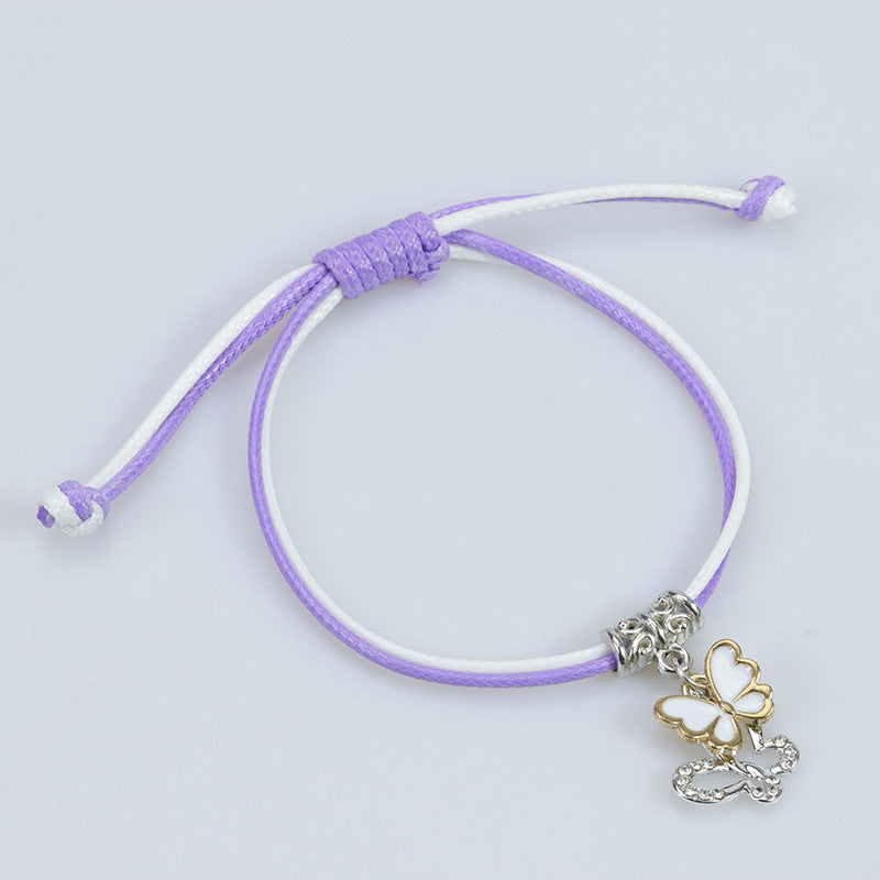 Korean Style Simple Butterfly Small Flower Five-pointed Star Bracelets