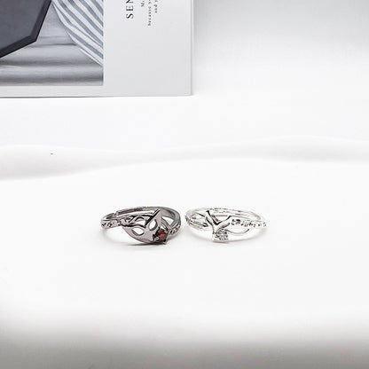 Women's & Men's Persona Hero Wise Wu Lang Mask Rings