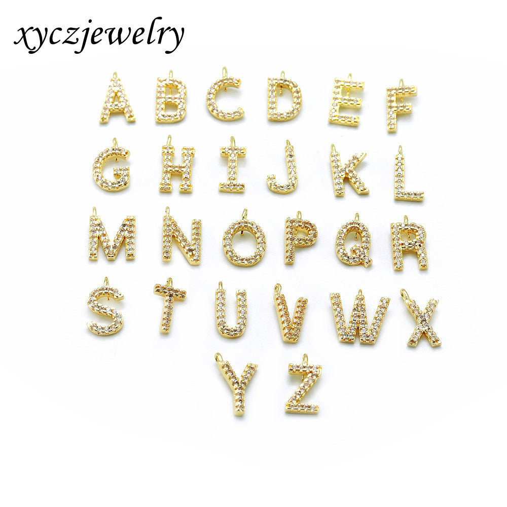 Jewelry Simple Zircon Fashion Personality Name Necklaces