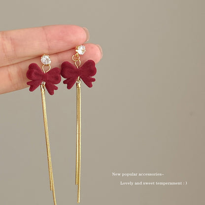 Veet Tassel Retro French Entry Lux Earrings