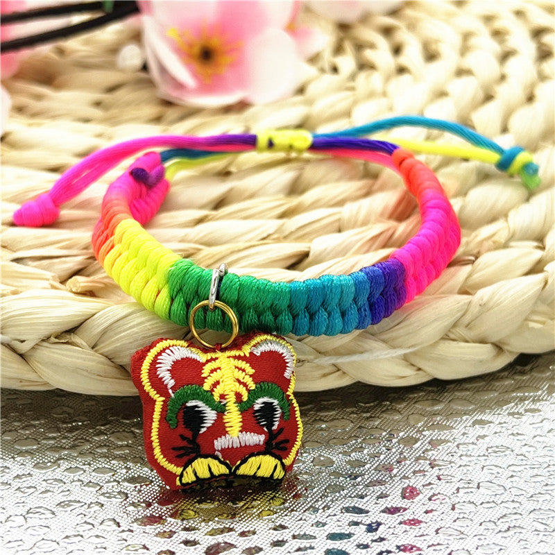 Festival Colorful Rope Ethnic Style Braiding Thread Bracelets