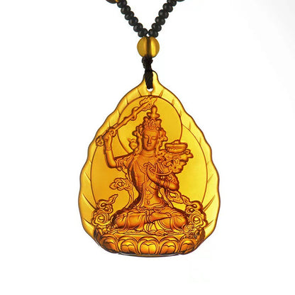 God Of Wealth Binding Avalokitesvara Buddha Pendants
