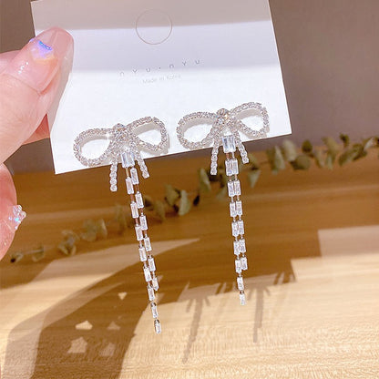 Women's Exaggerated Temperamental Long Fringe High Sense Earrings