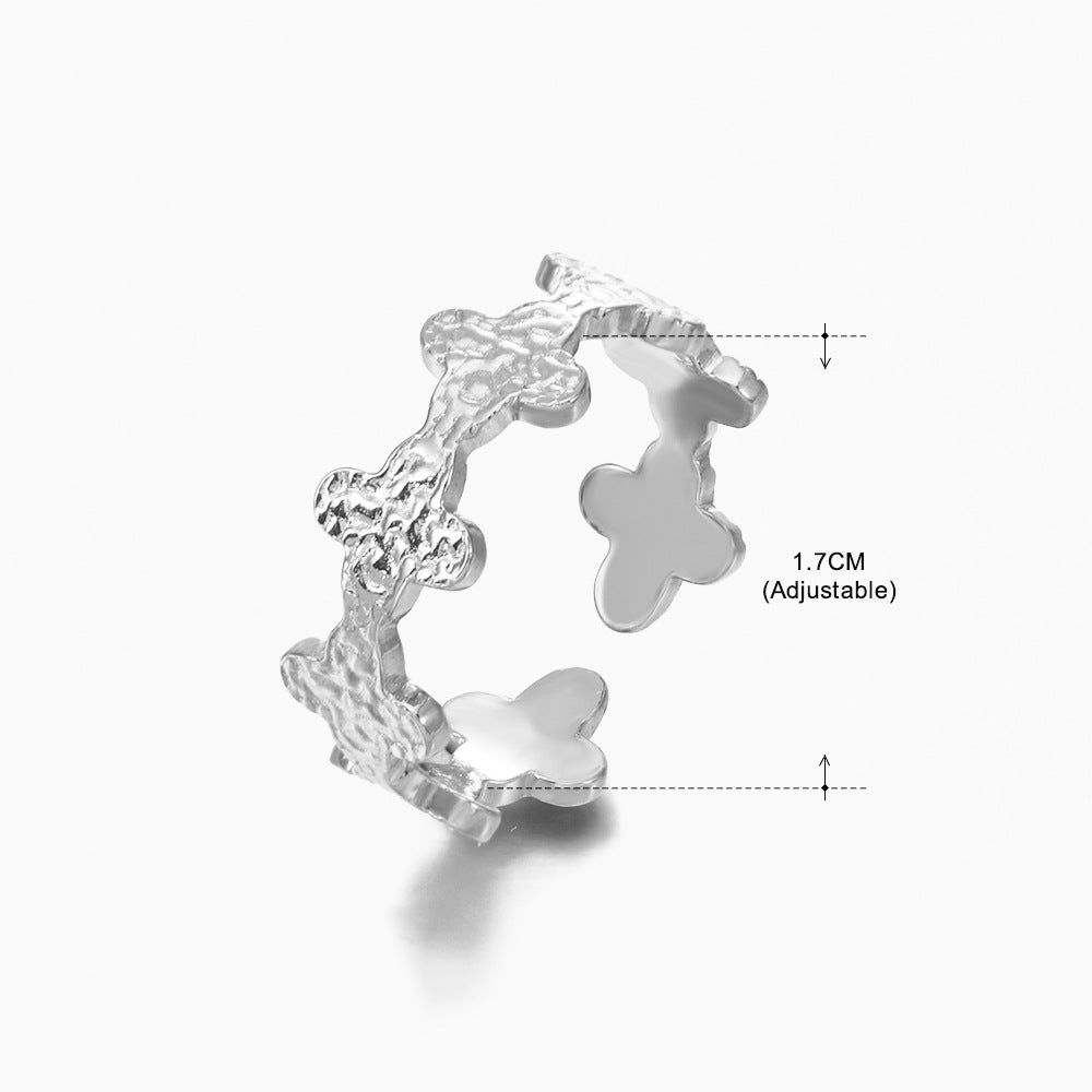 Star Moon Personalized Hip Hop Popular Rings