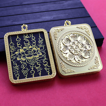 Fifth Master Small Yellow God Wealth Pendants