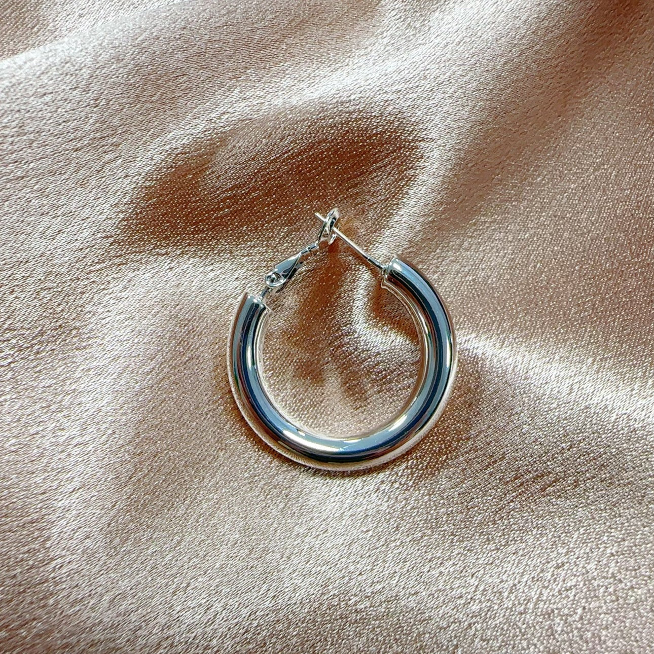 Needle Real Gold Plating Hollow Brass Rings
