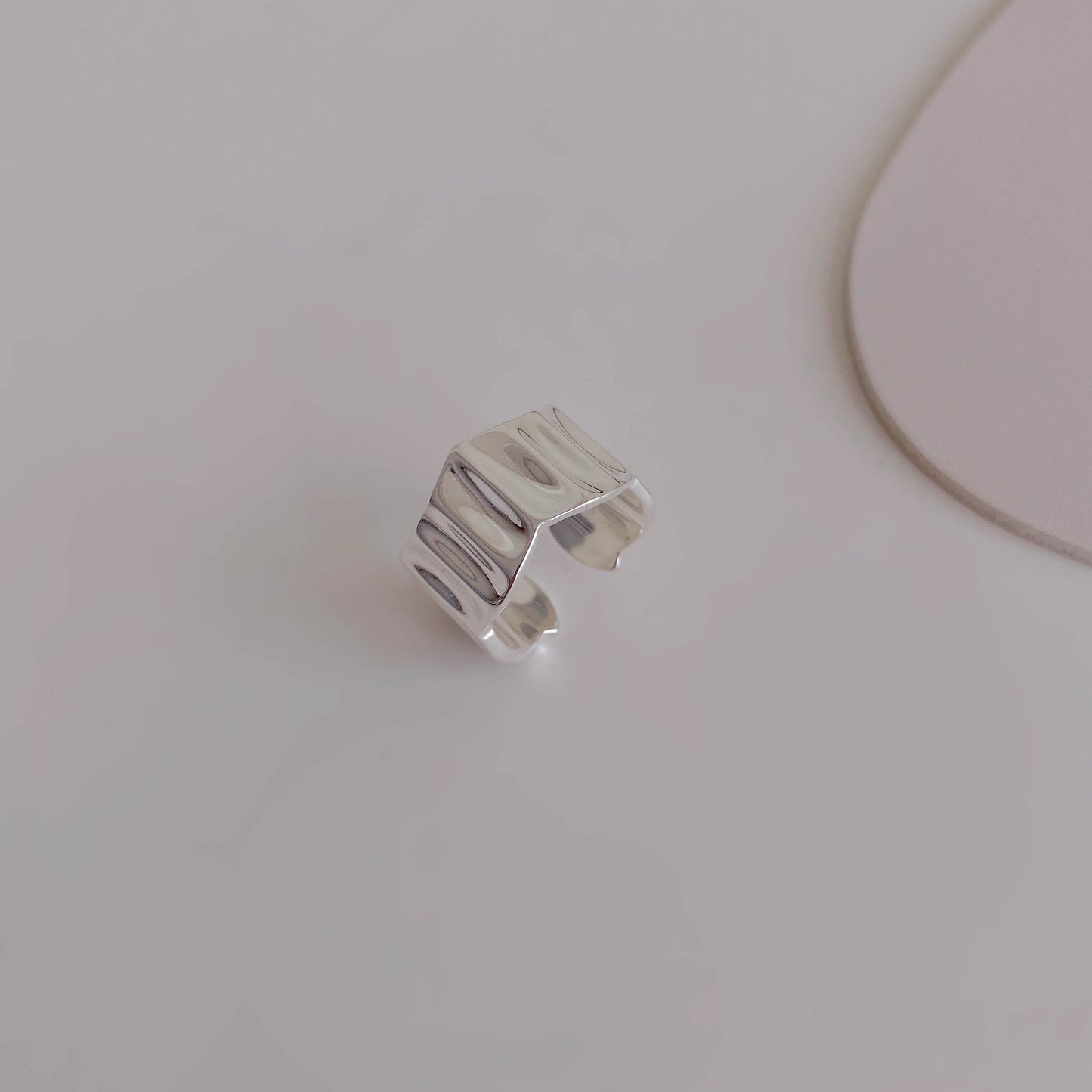 Square Fashion Style Female Design Adjustable Rings