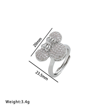 Women's Diamond Mickey Simple Personality Exquisite Refined Grace Necklaces