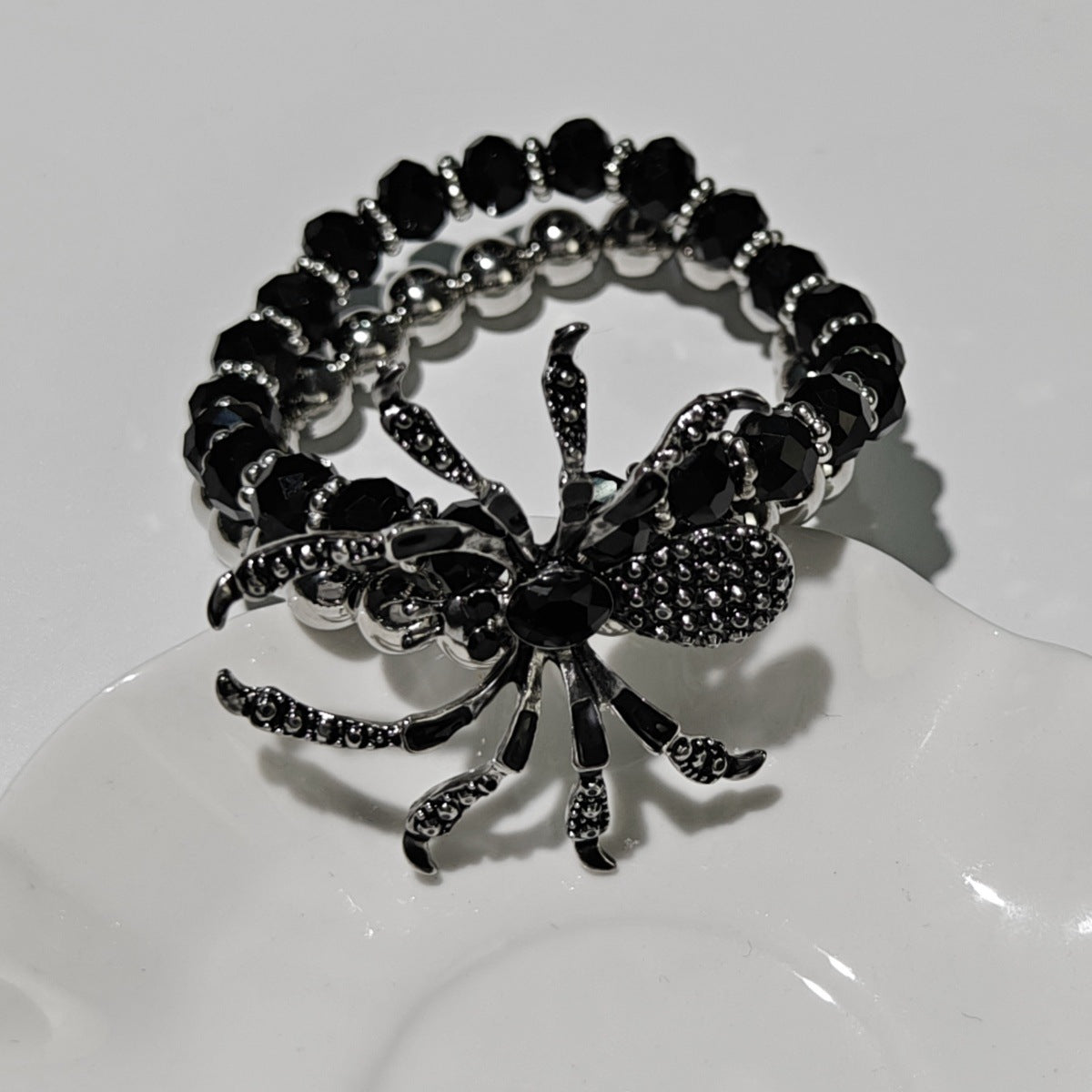 Men's Gothic Dark Style Punk Rock Spider Bracelets