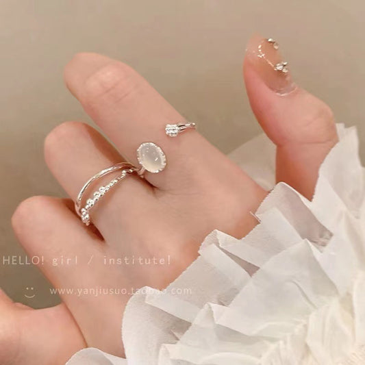 Exquisite Light Luxury High Sense Adjustable Rings