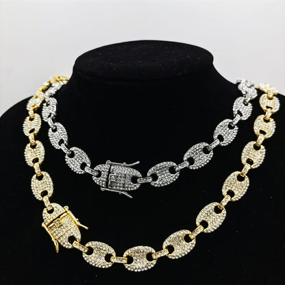 Hop Diamond Jewelry Alloy Available For Necklaces