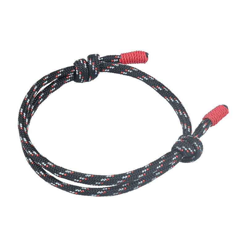 Men's Star Fashion Simple Adjustable Parachute Cord Bracelets