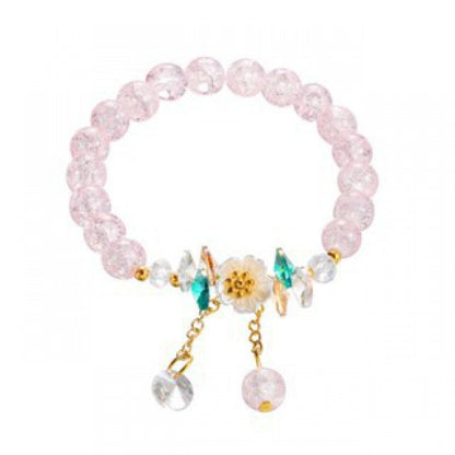 National Style Butterfly Cracked Cystal Gradient Bracelets