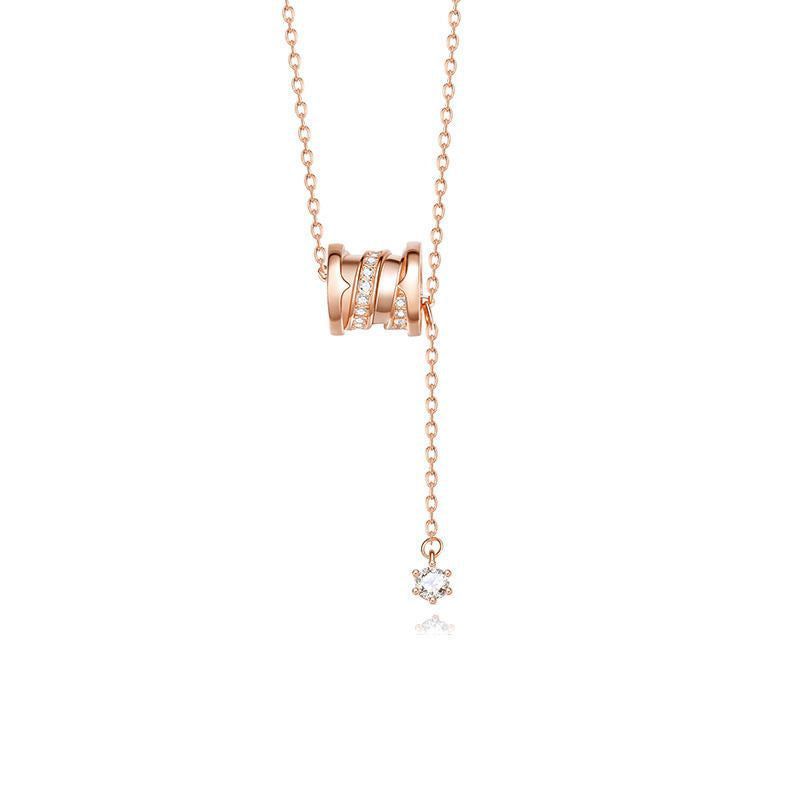 Women's Small Waist Tassel Advanced Simple Niche Design Necklaces