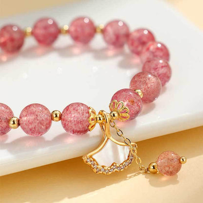 Crystal String Beads Female Fresh Sweet Bracelets