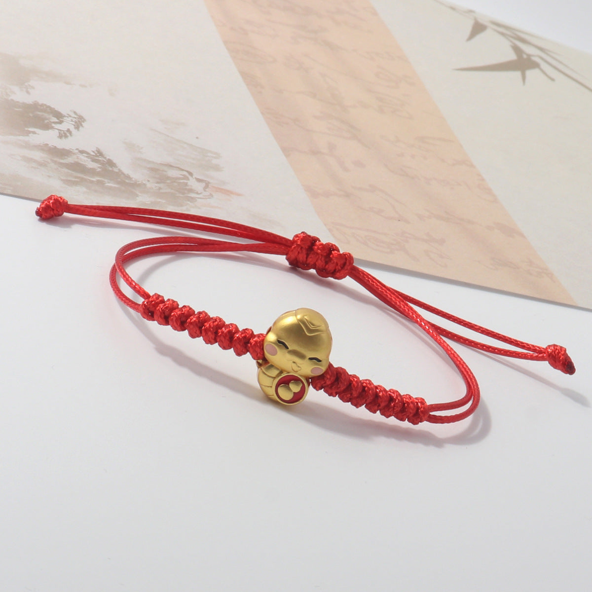 Year Of Snake Woven Love Holding Rabbit Spirit Bracelets