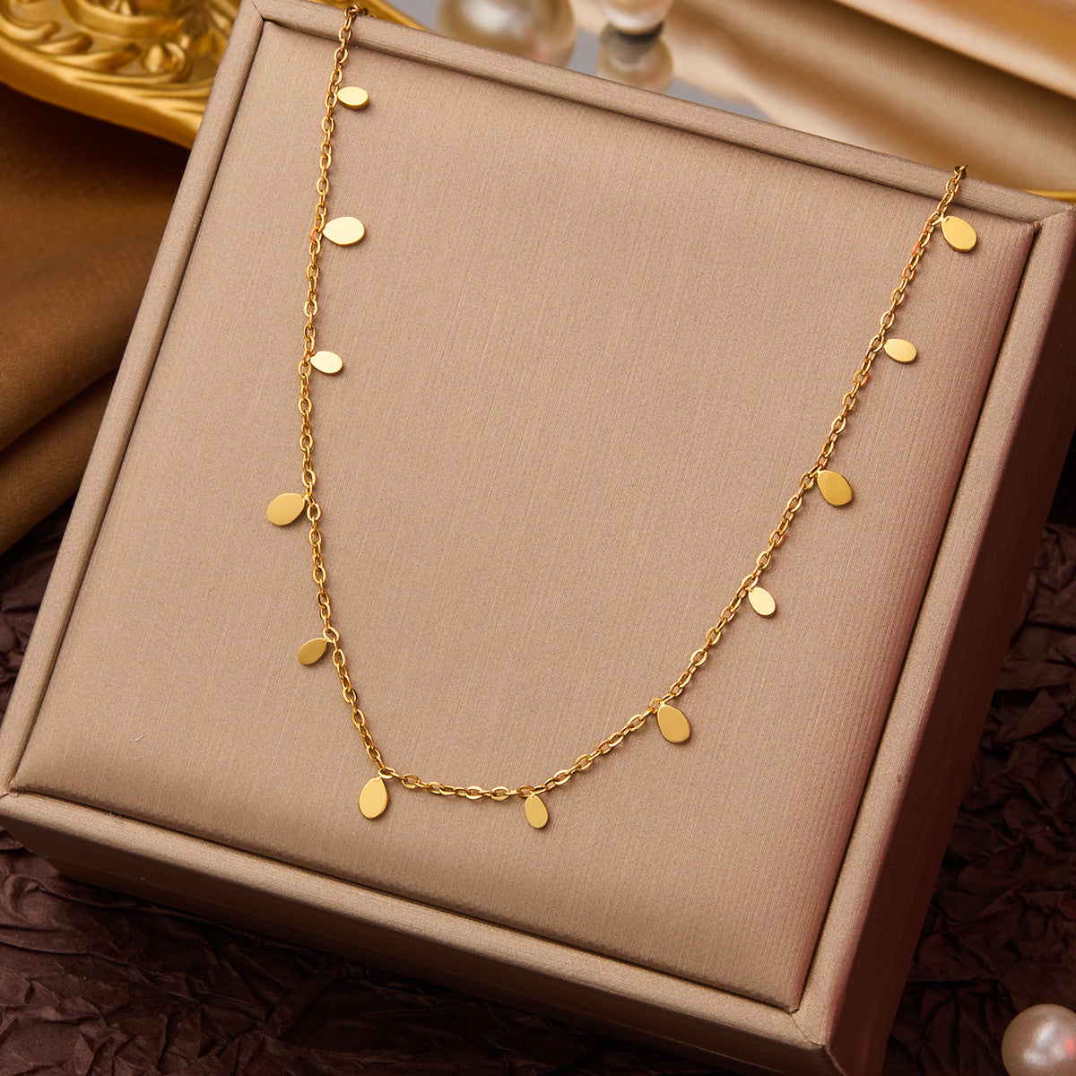 Chain Fashion Stainless Ornament Live Broadcast Necklaces