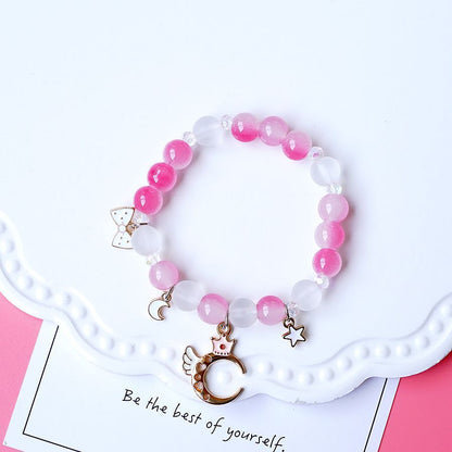 Korean Style Graceful Cute Crystal String Bracelets