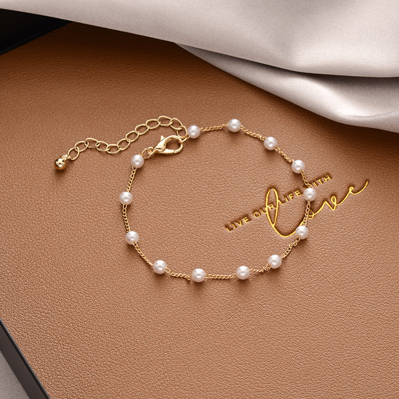 Women's Luxury Pearl Girlfriends Fashion Korean Style Bracelets