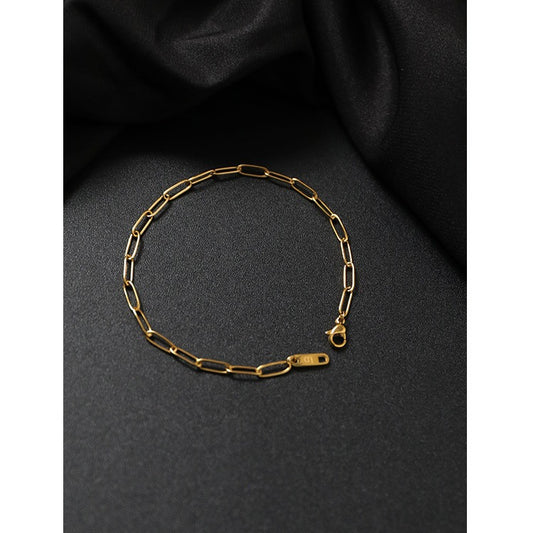 Women's & Men's Chain French Style Choker Light Luxury Bracelets