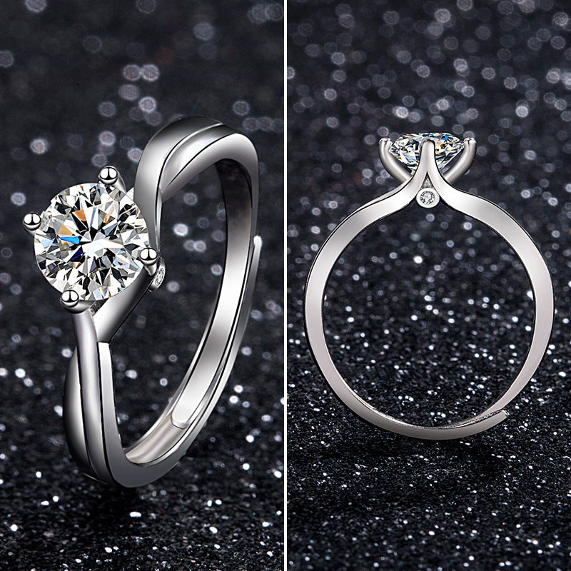 Beautiful Moissanite Live Streaming On Karat Rings