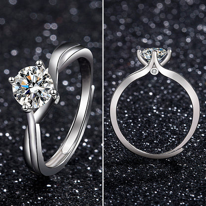 Beautiful Moissanite Live Streaming On Karat Rings