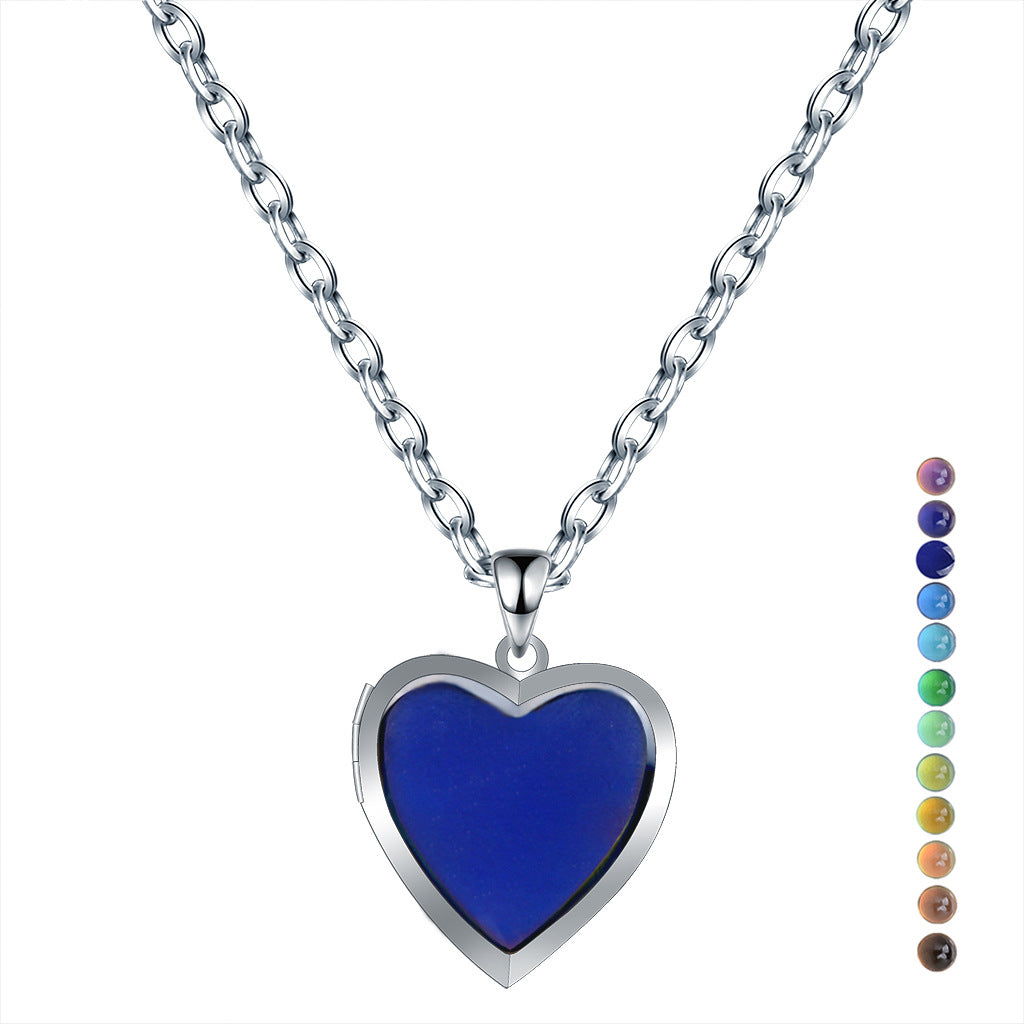 Women's Affordable Luxury Fashion Heart-shaped Stainless Steel Necklaces