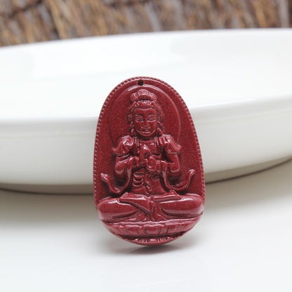Saints Raw Ore High Content Purple Pendants
