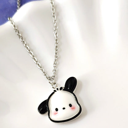 Cartoon Resin Cat Melody Clow Clavicle Necklaces