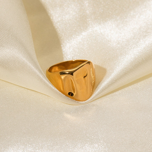Design Hammer Pattern Wide Surface Does Rings