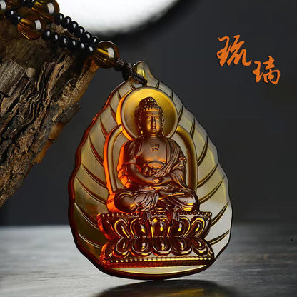 God Of Wealth Binding Avalokitesvara Buddha Pendants