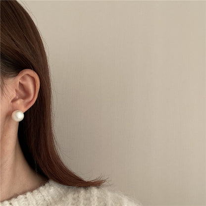 Cotton Vintage Texture Pearl Grace Ear Entire Earrings
