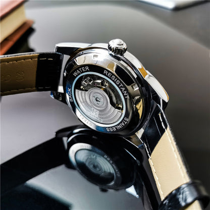 Men's Watch Automatic Waterproof Tourbillon Hollowed Fashion Mechanical Watches