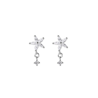Women's Fashionable Sterling Sier For Design Light Earrings