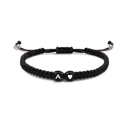 Woven Letter Simple Personality Love Friendship Bracelets