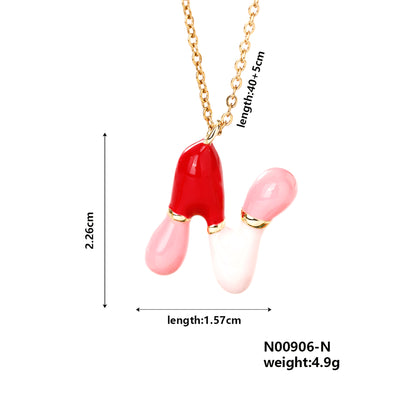 Elegant New English Letter Female Style Necklaces