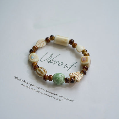 Women's Ceramic Summer High-grade Chinese Style National Bracelets