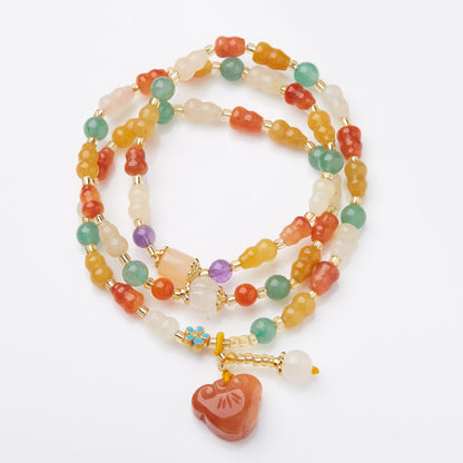 Jade Tassel Good Luck Gift For Bracelets