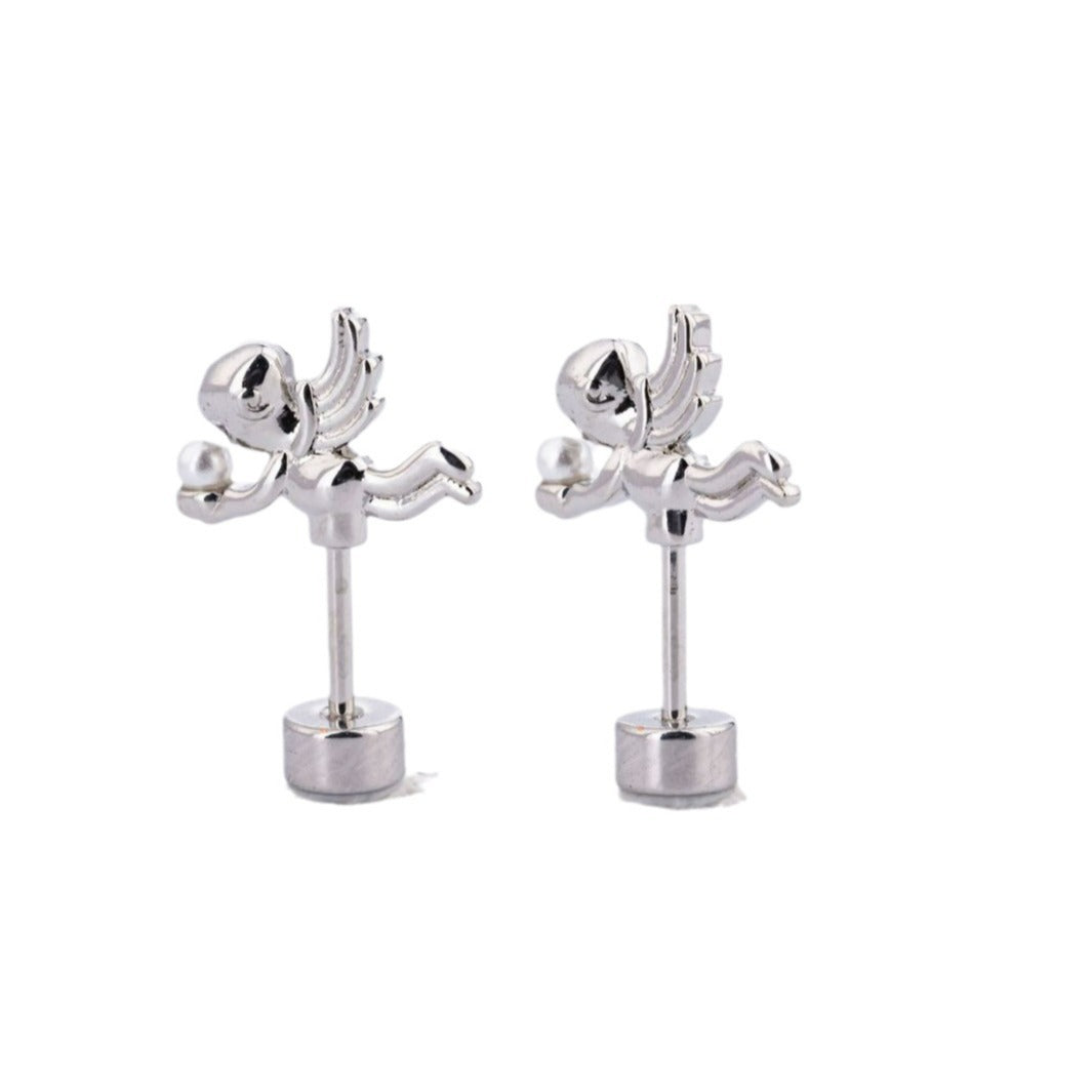 Fairy Tale Cupid Barbie Lamp Bell Earrings