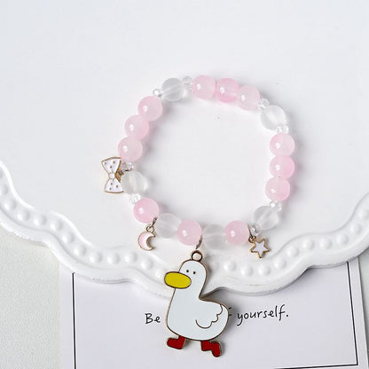 Korean Style Graceful Cute Crystal String Bracelets