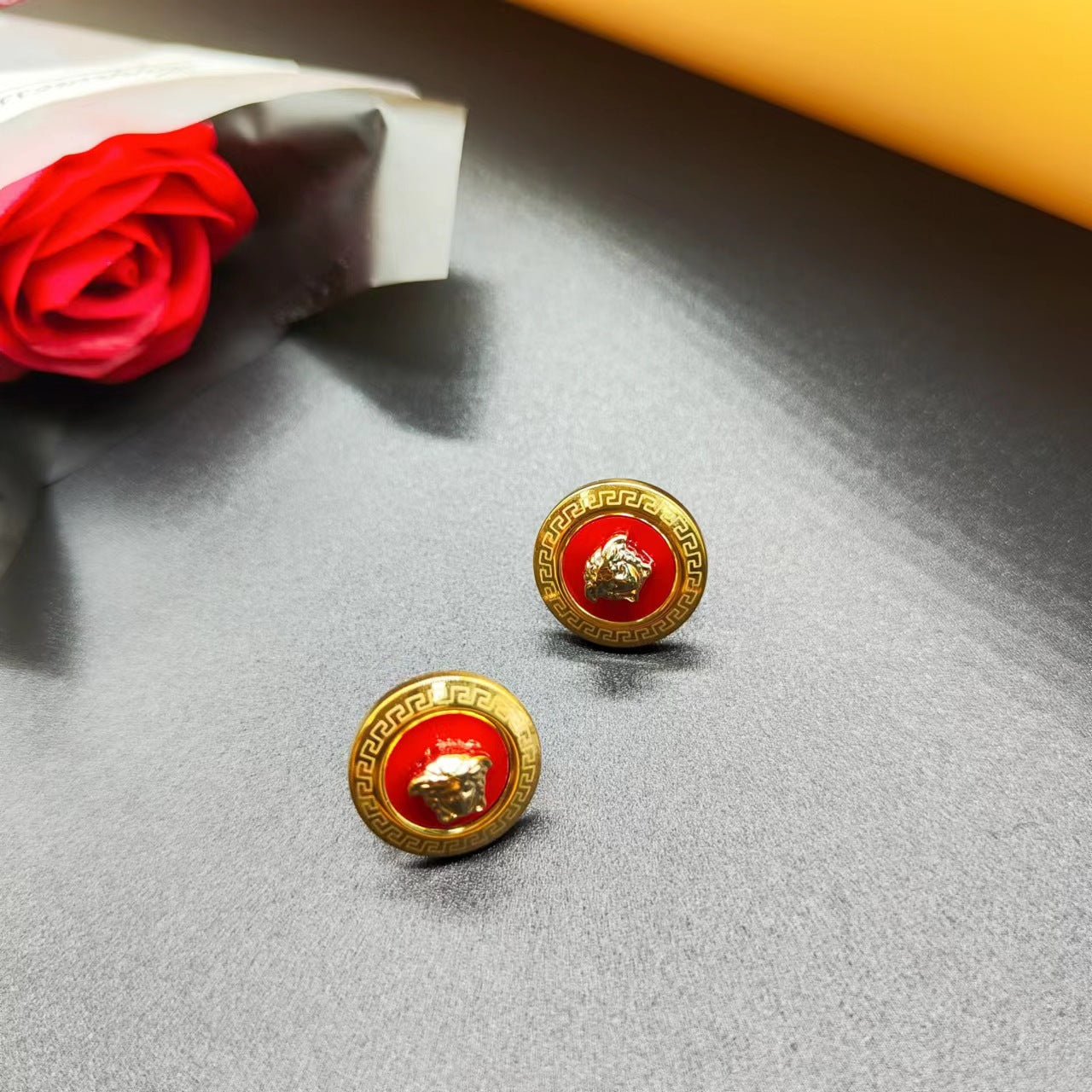 Niche Titanium Steel Ear Stainless Beauty Earrings