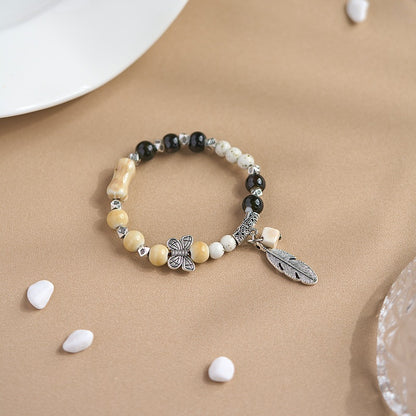 Women's Ceramic Niche High-grade National Style Chinese Bracelets