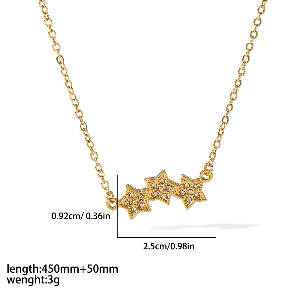 Affordable Luxury Fashion Design Gold Stainless Pendants