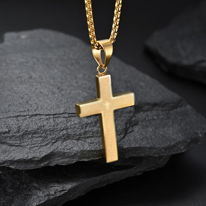 Classy Versatile Titanium Steel Cross Stainless Pendants